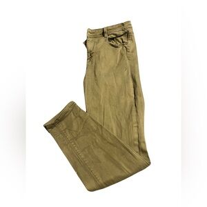 Army green skinny Jeans